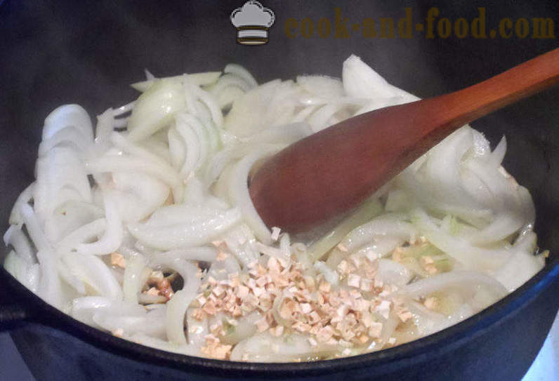 Kharcho keitto riisiä - miten ruokaa keittoa grub kotona askel askeleelta resepti kuvat