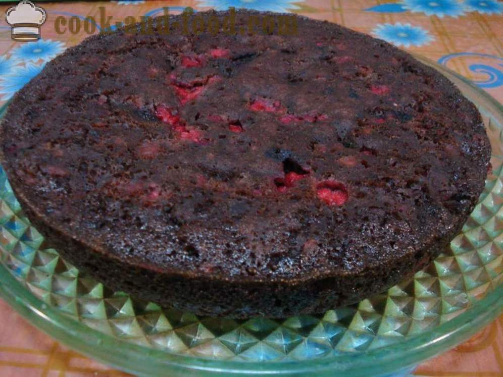 Lean suklaakakkua ilman munia - miten ruokaa suklaa kakun multivarka, askel askeleelta resepti kuvat