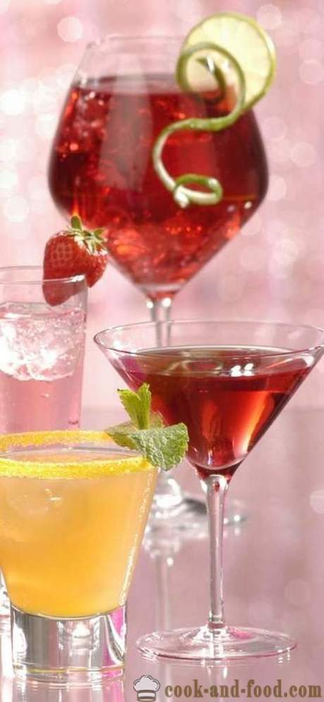 2017 uudenvuoden juomia ja juhlava cocktaileja vuosi Kukko - alkoholi- ja alkoholittomia