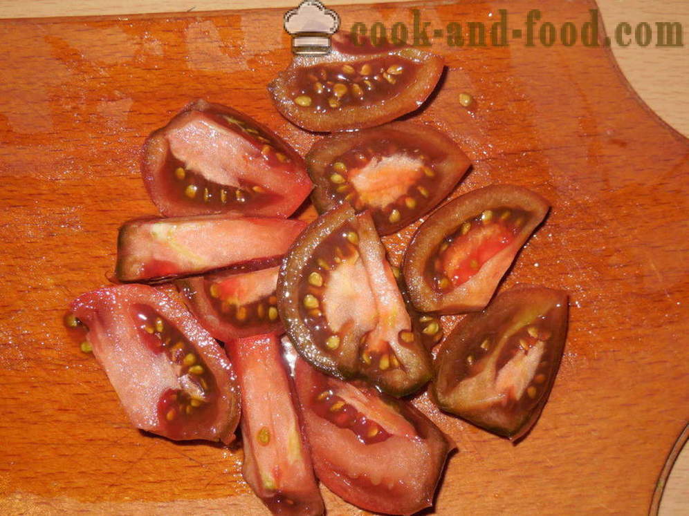 Uuniperuna lihaa ja vihanneksia - miten ruokaa muhennos perunat lihan multivarka, askel askeleelta resepti kuvat