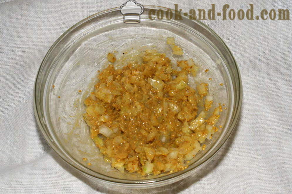 Kanaa sinappikastikkeessa uunissa - miten ruokaa kanan uunissa perunoita ja kurpitsan, jossa askel askeleelta resepti kuvat