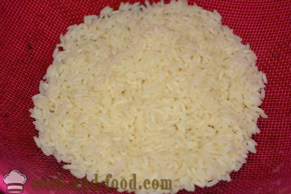 Siilit maukasta jauhelihaa riisiä pari - miten ruokaa lihaa riisin siilit vuonna multivarka, askel askeleelta resepti kuvat