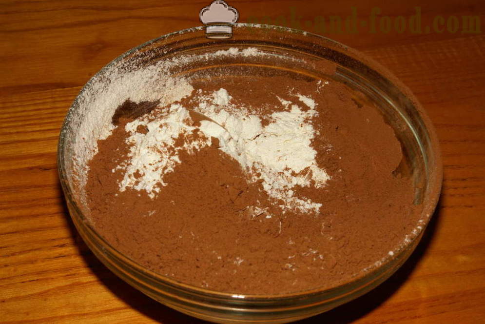 Nopea ja helppo suklaakekseistä - miten suklaakekseistä kotona, askel askeleelta resepti kuvat