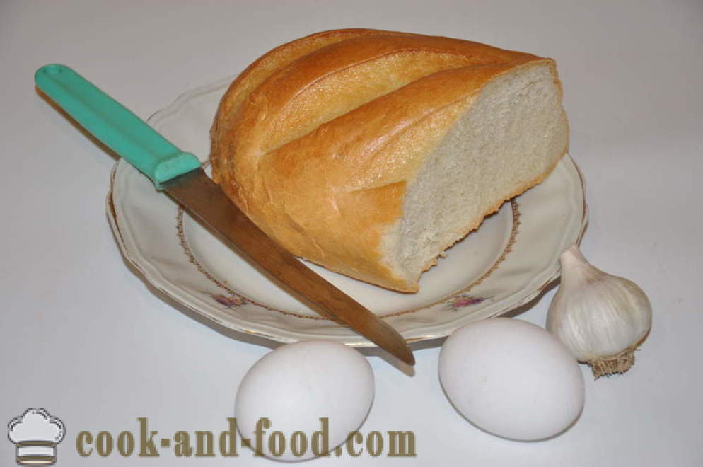 Epätavallinen munia leivän pannulla - miten epätavallinen munia, askel askeleelta resepti kuvat