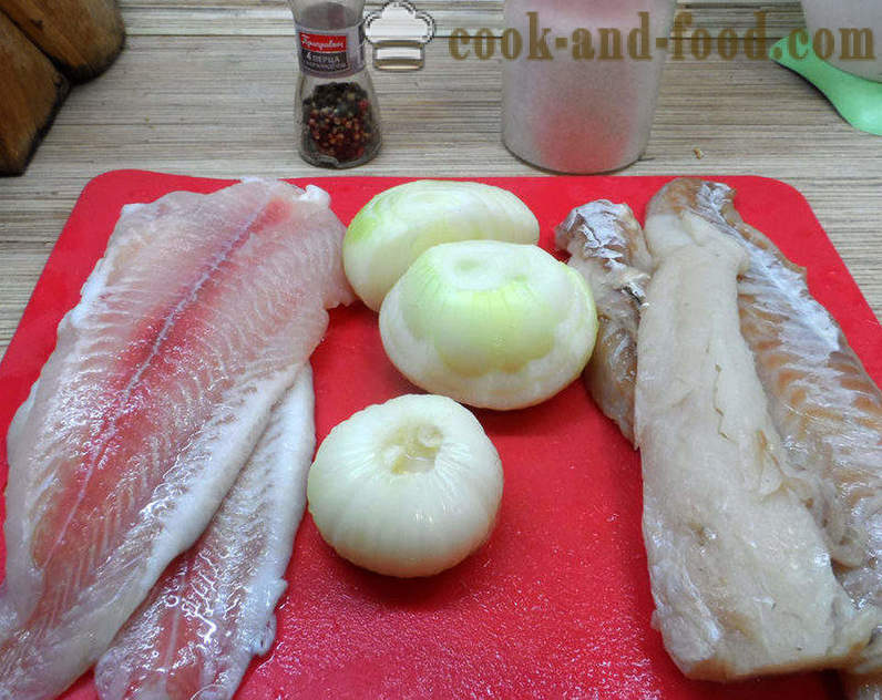 Piirakka kalaa taikina uunissa - miten ruokaa piirakka kalaa, askel askeleelta resepti kuvat