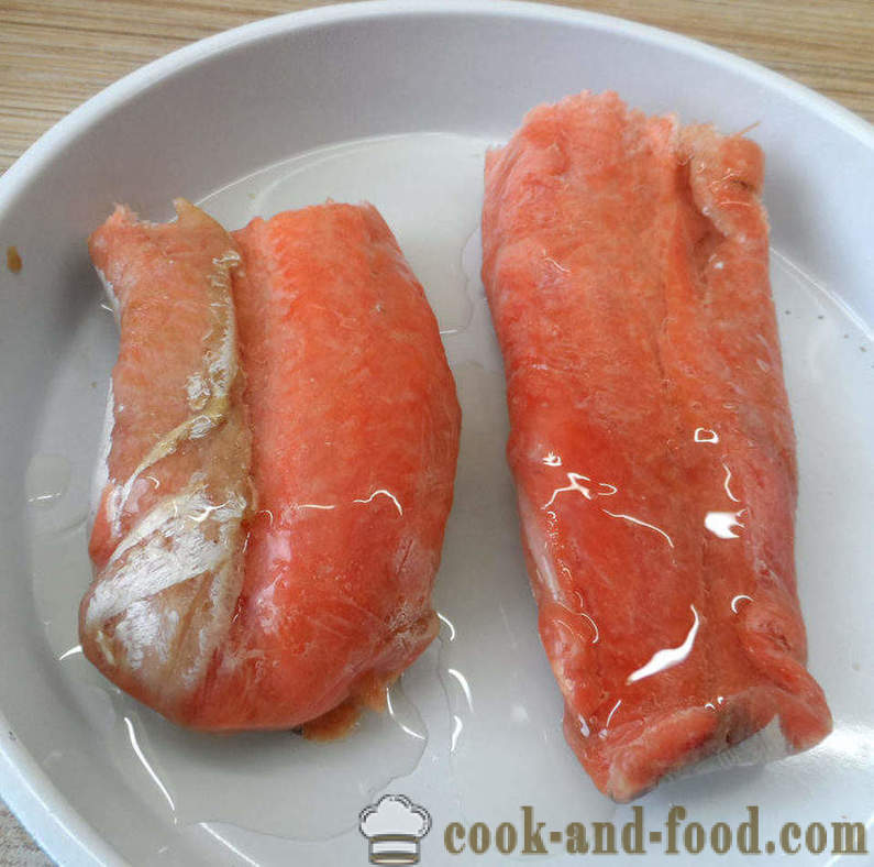 Spicy suolattu kala kotona - miten tehdä mausteinen suolattu kala, askel askeleelta resepti kuvat