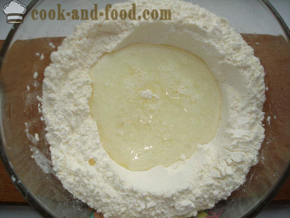 Juustokakku taikina uunissa - miten ruokaa juustokakku raejuustoa, askel askeleelta resepti kuvat