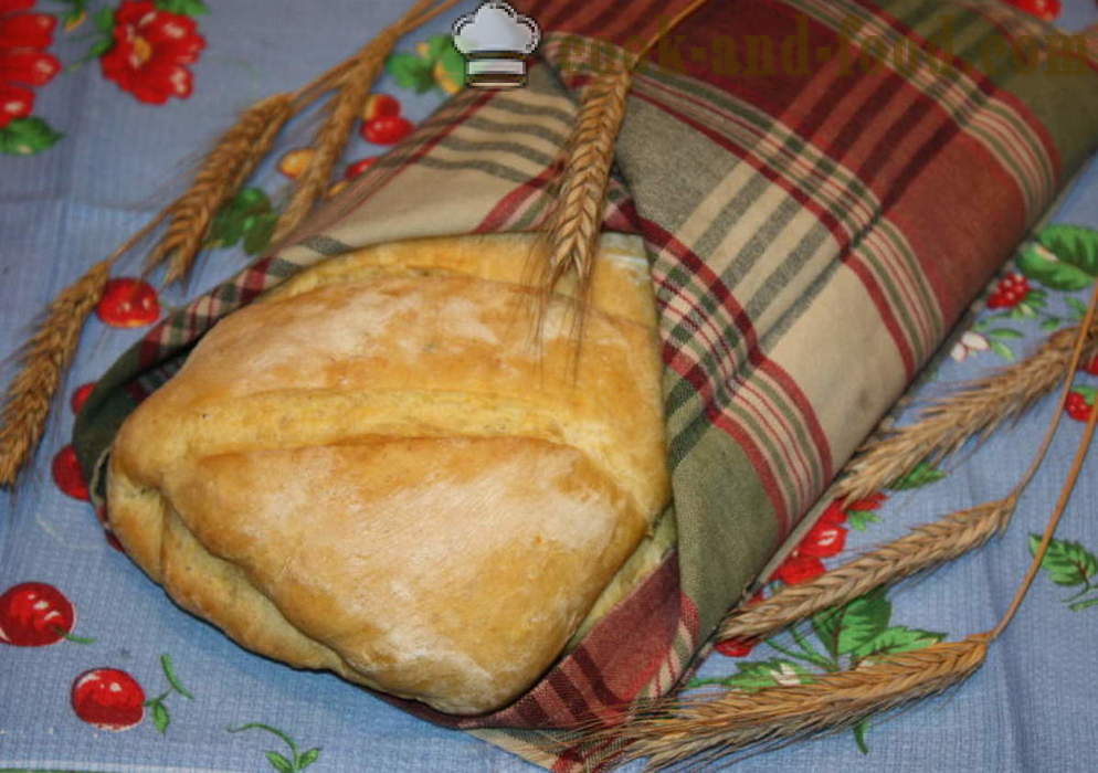 Kotitekoinen kurpitsan leipä - miten leipoa leipää kurpitsan uuniin, jossa askel askeleelta resepti kuvat