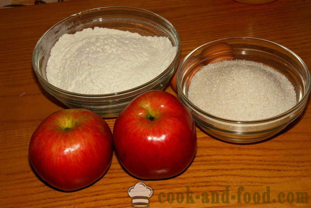 Sokerikakku omenat uunissa - miten ruokaa sokerikakku omenat, askel askeleelta resepti kuvat
