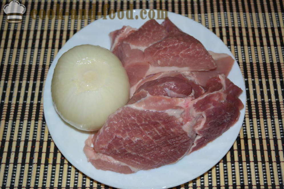 Mureneva tattari pannulla - miten ruokaa tattari lihan pannulla, askel askeleelta resepti kuvat