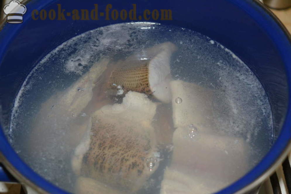 Herkullista keittoa hauki kotona - miten ruokaa kalakeitto alkaen hauki, askel askeleelta resepti kuvat