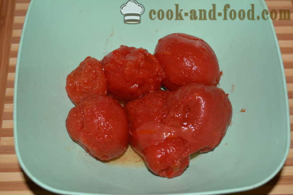 Tomaattikeitto lihapullia - miten ruokaa tomaattikeitto lihapullia, jossa askel askeleelta resepti kuvat