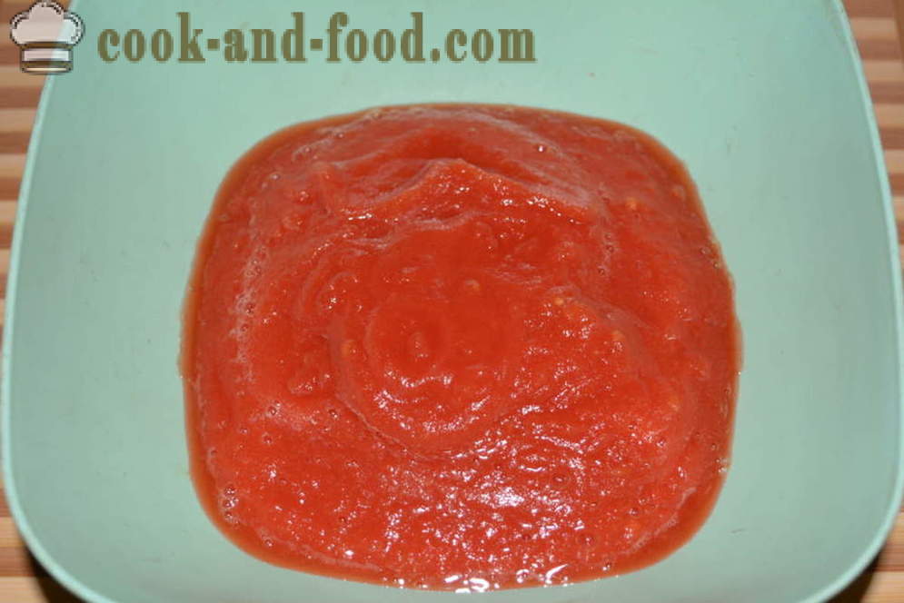 Tomaattikeitto lihapullia - miten ruokaa tomaattikeitto lihapullia, jossa askel askeleelta resepti kuvat