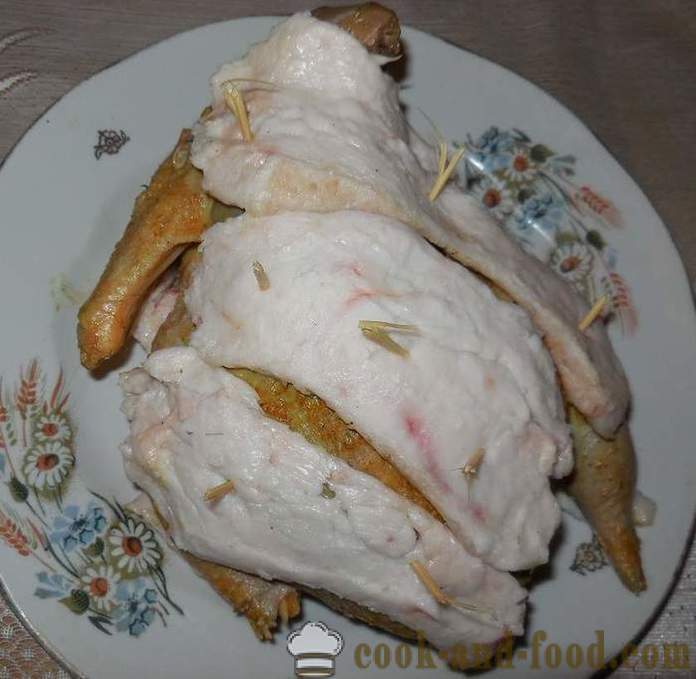 Wild Pheasant paistetaan uunissa - herkullinen kokki fasaani kotona, resepti kuvallinen