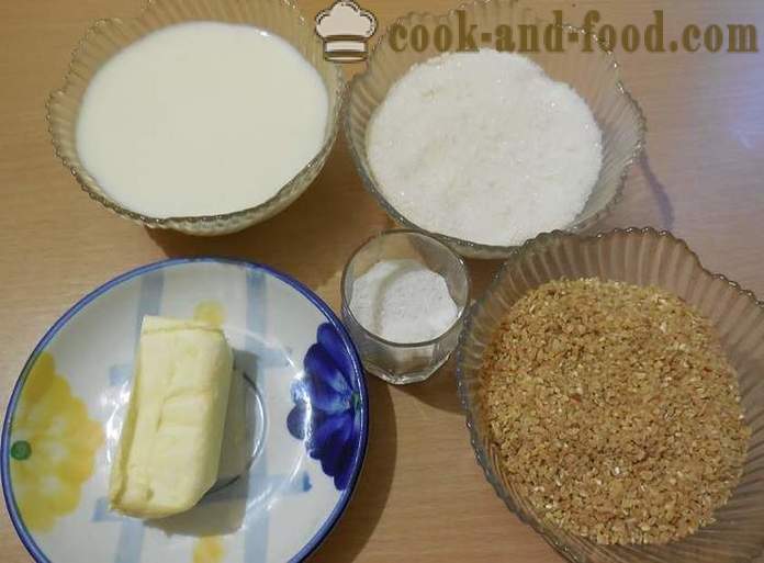 Miten kokki vehnämuroista maitoa - askel askeleelta resepti kuvat