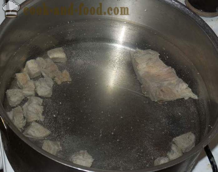 Kapustnyak tuoretta kaalia - miten ruokaa bulgur kapustnyak kanssa ryynit - resepti kuvallinen