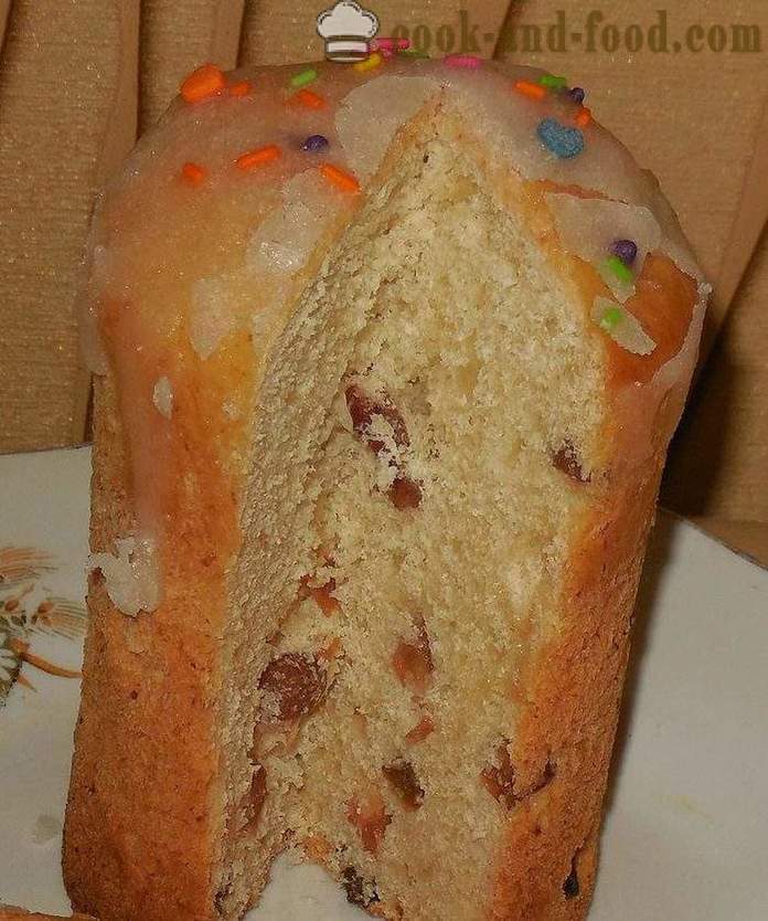 Herkullinen pääsiäinen kakku hiiva - todistettu resepti valokuvista askel askeleelta - miten leipoa kakun uunissa pääsiäisen