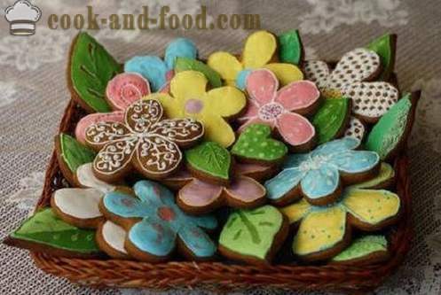 Sokeri värilasite kakkuja, keksejä tai kakku vesi - yksinkertainen resepti lasite nojata miten värillinen lasite kotona