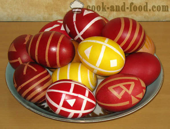Maalatut munat tai Krashenki - miten maalata munia pääsiäisenä