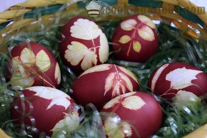 Maalatut munat tai Krashenki - miten maalata munia pääsiäisenä