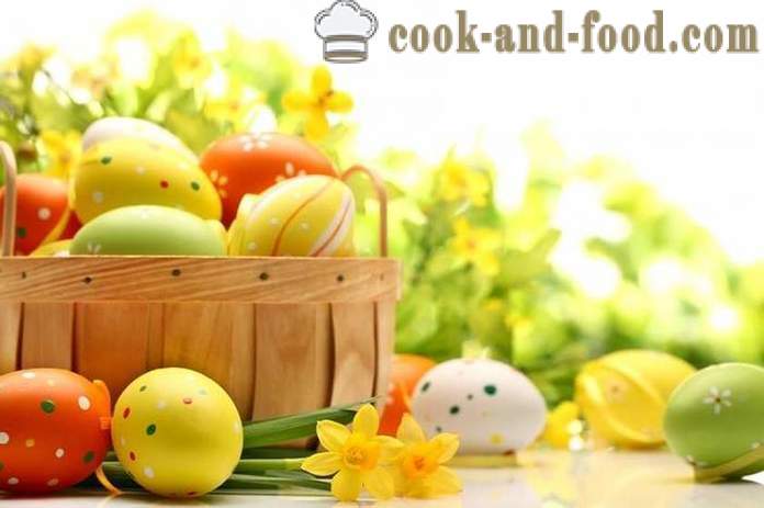 Ruokaperinteitä ja tapoja pääsiäisen - Easter table slaavilaisten ortodoksisen perinteen