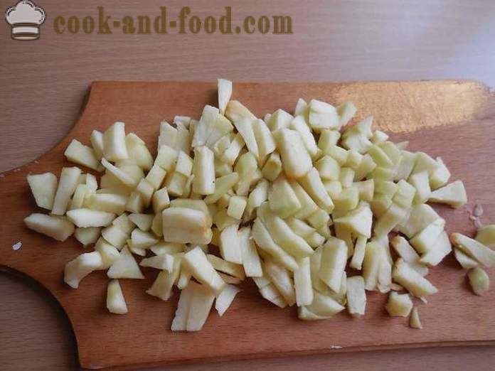 Makeat kakut lavash omenoita - helppo ja herkullinen jälkiruoka lavash, askel askeleelta resepti kuvia.