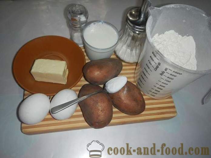Delicious nyytit perunoita ja smetanaa. Miten kokki nyytit perunoita - askel askeleelta resepti kuvia.