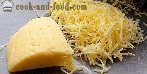 Sienet täytettyjä juustoa ja paistetaan uunissa. Yksinkertainen ja herkullisia reseptejä kuvilla.