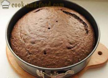 Suklaa sokerikakku kefir, yksinkertainen resepti - miten tehdä kakku kefir ilman munia (resepti kuvat)