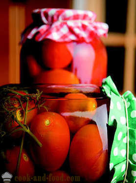 Tomaatit talveksi: 5 reseptejä kotimainen valmisteet - video reseptejä kotona